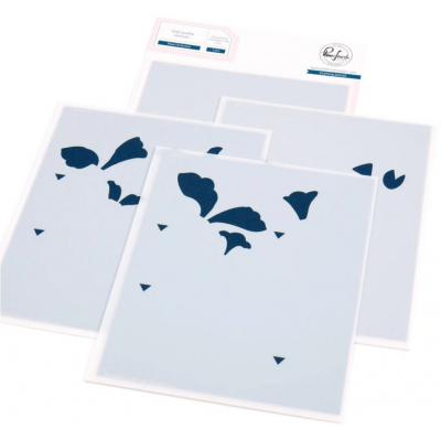 Pinkfresh Studio Stencil - Petal Perfection